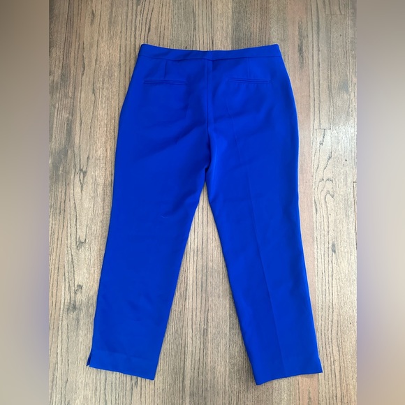 Zara Royal Blue Ankle Dress Pants-Size 10 - Picture 2 of 6